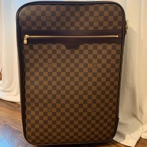 LV Pegase 55 rolling suitcase